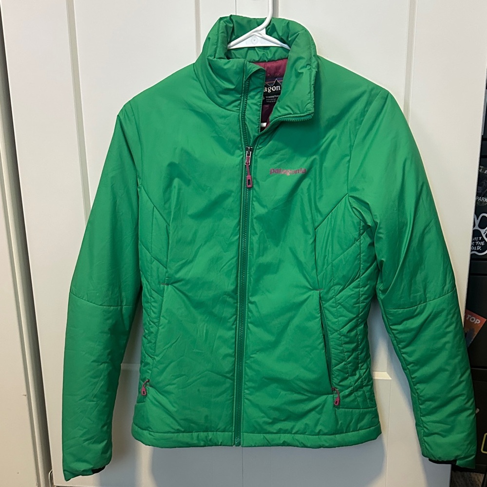 Patagonia Womens’s Vibrant Green Puffer Jacket